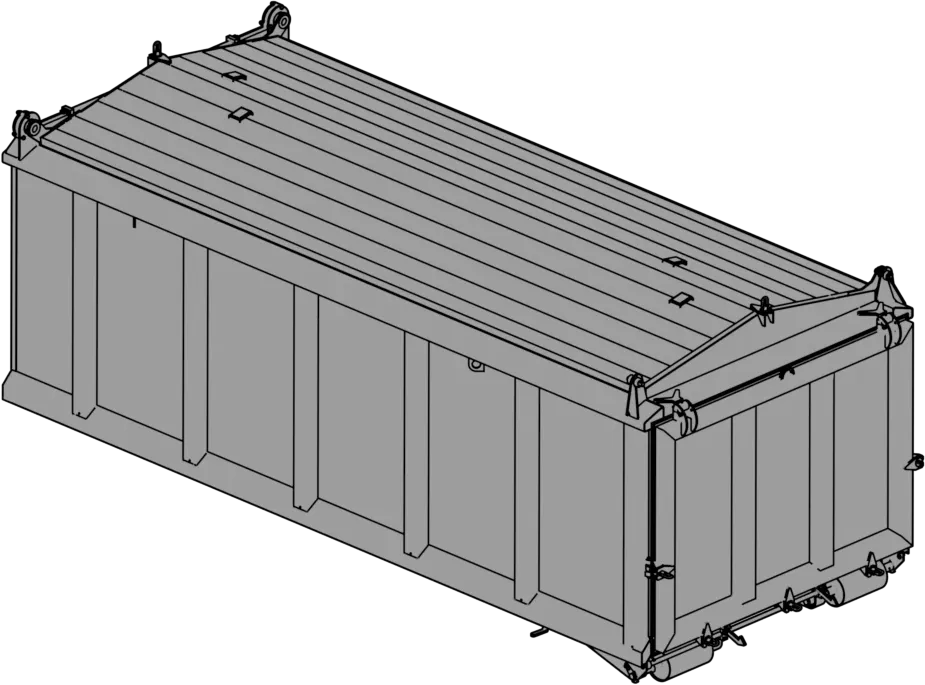 Container in alluminio standard Avi srl 7
